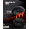 IRON JIA'S Guantes de Motocicleta para Invierno, con Pantalla táctil,