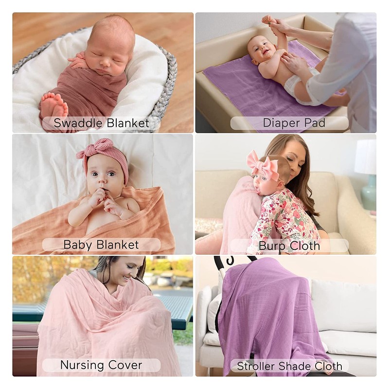 Baby Blanket Soft Warm Prevent Shrinkage Double Sided Plush Wearable