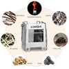 Lixada Camping Stove Stainless Steel Wood Burning Stove Folding Backpacking