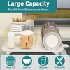 Buruis Dish Drying Rack for Kitchen Countertop, Large Capacity Gold