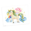 Placemat Washable Place Mat - Unicorn in the Clouds -