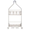 Laura Ashley Aristo Shower Caddy | Dimensions: 10"x 4"x 22"