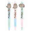 Pusheen Gel Pen with Eraser Automatic Erasable Pen Blue Ink