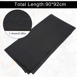 letsinstyle 35 x 36 Inches Rib Cuff Stretch Knitted Fabrics, Replacement Jacket Stripes Rib Knit Trims Cuffs, Elastic Polyester Handcrafted Ribbing Fabric for Collar Trim