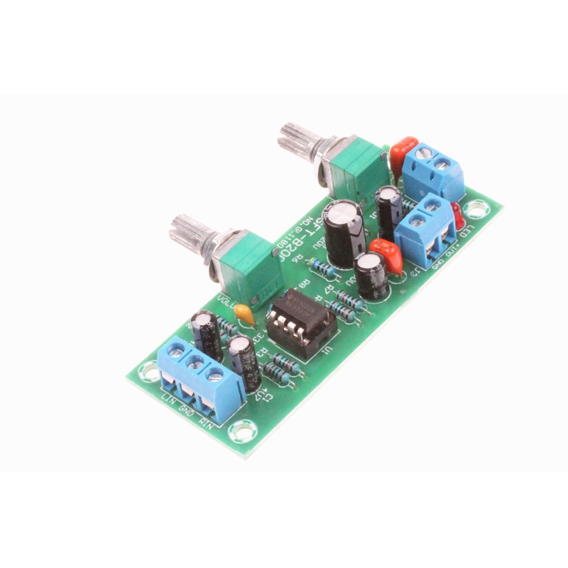 NOYITO NE5532 Single Supply Low-Pass Filter Board DC10-24V 22Hz-300Hz Subwoofer