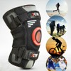 XN8 Hinged Knee Support Brace Adjustable Open Patella Anti-Slip Breathable