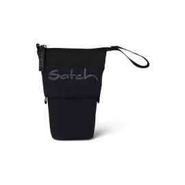 satch Pencil Slider Extra Large with Divider Zip Pocket Pen Holder Set Square Viewing Window for Blackjack Timetable - Black