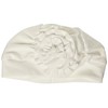 Flap Happy Girls UPF 50+ Lil Gorro de natación, Blanco,