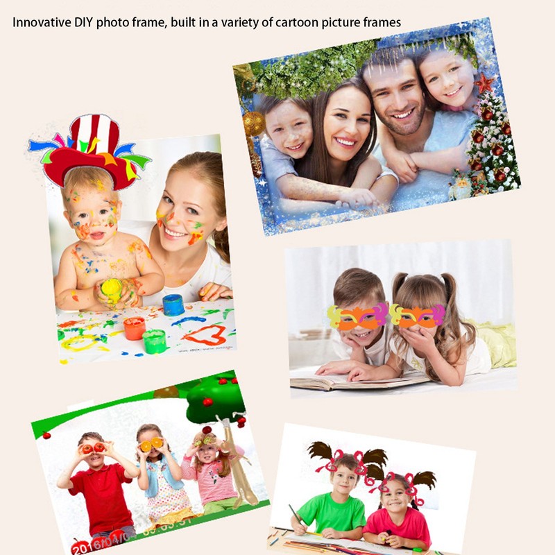 Kids Camera Cartoon Cute Rounded Design 2 Inch IPS Screen