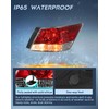 Nilight Taillight Assembly Compatible with 2008 2009 2010 2011 2012
