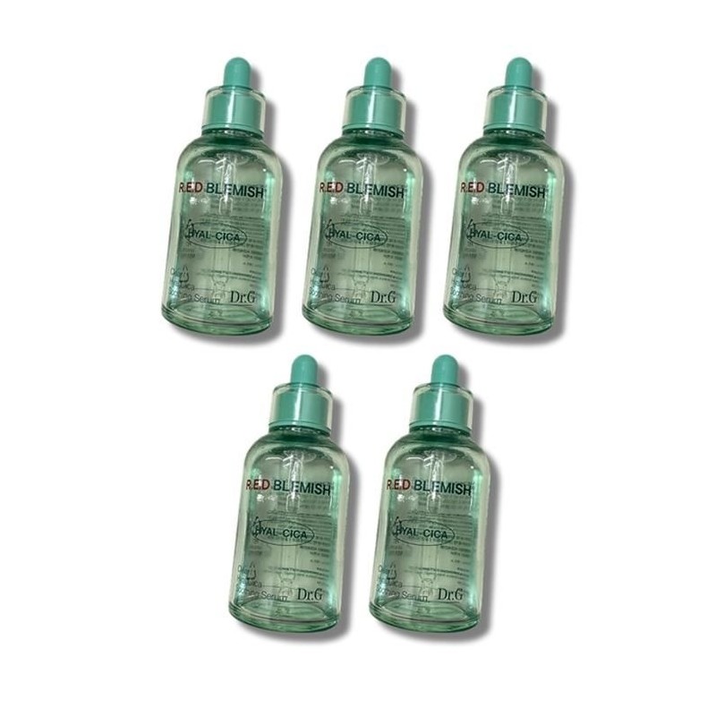Dr.G Red Blemish Clear Hyal Cica Soothing Serum 50ml 5pcs