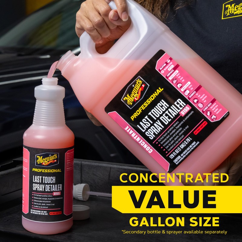 Meguiar's D15501 Last Touch Spray Detailer, Great for Use as