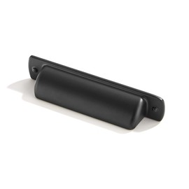 khtumeware 10 Pack 3 3/4" Drawer Pulls Matte Black Drawer Cup Pulls Kitchen Cabinet Hardware for Cabinets Cupboard Handles Drawer Pulls Cup Pull Available in 4 Sizes in 10 Finishes