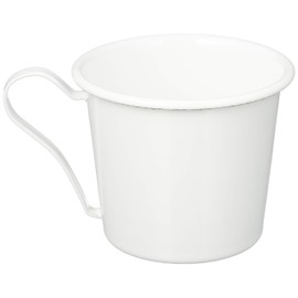 月兎印 マグカップ コーヒーカップ ホワイト 琺瑯 300ml