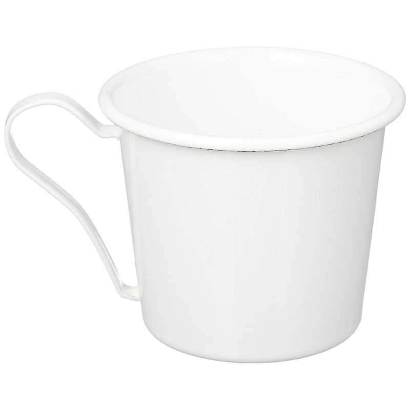 月兎印 マグカップ コーヒーカップ ホワイト 琺瑯 300ml