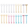TYGFRT 22Pcs Ballpoint Pens, Key Shaped Gel Pens, Color Ink
