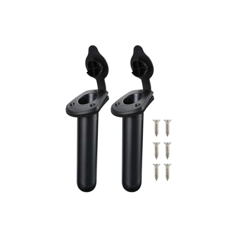 2 x Flush Mount Rod Holders for Kayaks, Canoes and