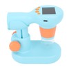 Kids Microscope with 8 LEDs IPS Eye Protection Screen 100X‑800X