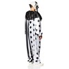 Fun World Killer Clown Adult Costume, black, Standard Size