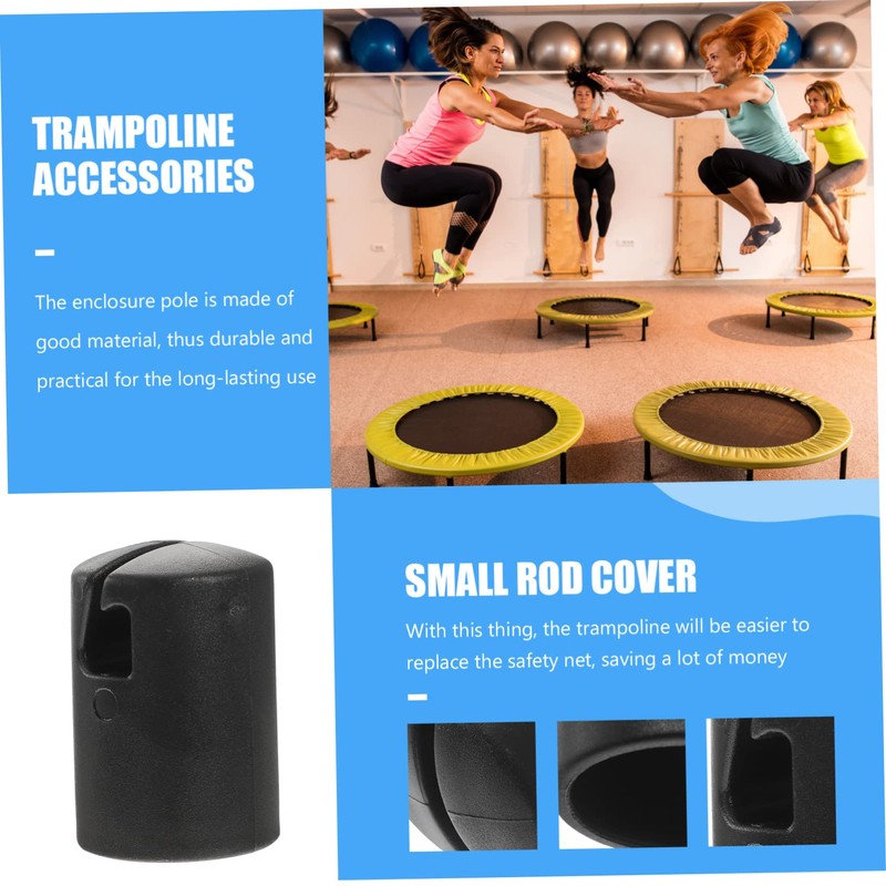 SUPVOX Sets Trampoline Replacement Parts Wear-Resistant Trampoline Caps Pole Covers
