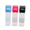 Baluue Hair Dye Shampoo Bottles Kit 3pcs Refillable Containers Comb