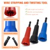4 PCS Heavy Duty Wire Nut Twister, Fast Wire Twister