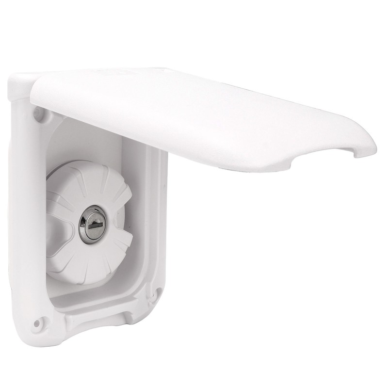 RV Gravity Fresh Water Fill Hatch Inlet with Keys Square