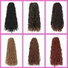 FFDDear 14 Inch New Faux Locs Crochet Hair 7 Packs