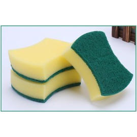 Awlfim Dish Sponge for Kitchen, Dual Sided Scrub Heavy Duty, Non Scratch Sponges Perfect for Dishwashing and Household Cleaning, Highly Absorbent and Easy to Dry for Reuse