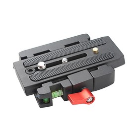 Ander Camera Tripod Quick Release Plate Quick Release Clip Adapter with Quick Release Plate Compatible Reverse Manfrotto Head 501 500Ah 701HDV 503HDV Q5 (#1)