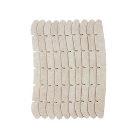 Cap Guard Hat Sweat Liner, Sweat Protector for Golf Hats & Baseball Caps - Prevent Sweat and Makeup Stains, Hat Saver, 10 Pcs White Disposable, Designed in Korea