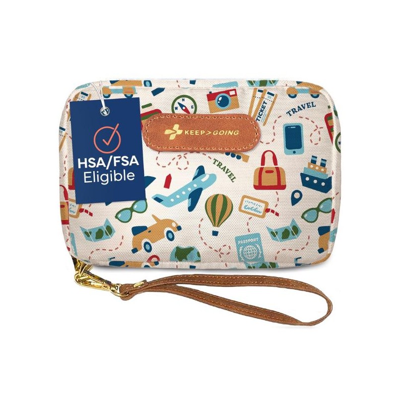 KEEP>GOING Travel GoKit - First Aid Kit with Essential Supplies