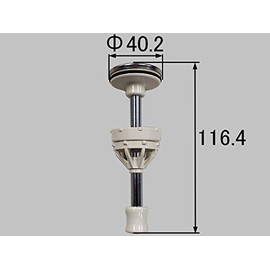 [LF-GX5G, BP-30B/A] INAX/LIXIL Bathroom Parts, Pop-up Drain Plug for Bathroom Vanity