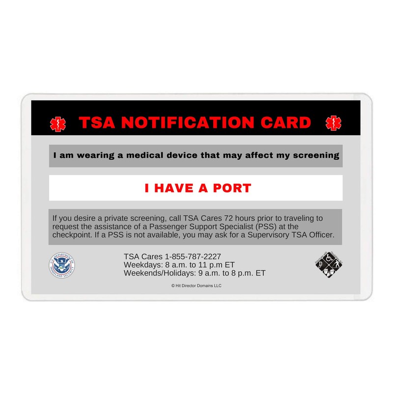 TSA Notification Card PORT - Wallet Version (1)