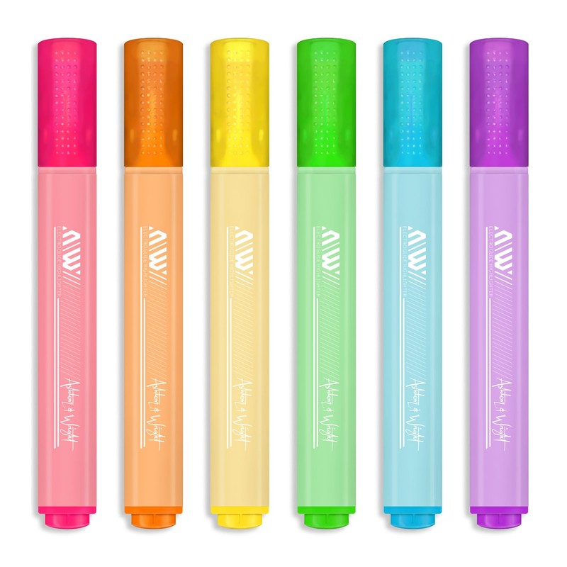 Ashton and Wright - ElectroGlide Triangular Highlighters (Neon & Pastel)
