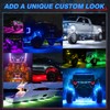 MICTUNING C1 8 Pods RGBW LED Rock Lights - Multicolor
