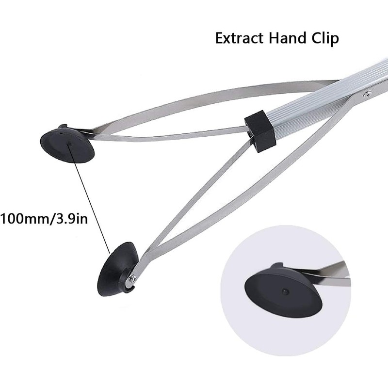 Sparks 2 Pack Foldable Reacher Grabber Tool, Long 32" Foldable