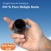 Svach Botanicals Shilajit Resin- (100 Servings) Lab Tested Pure Himalayan