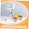 KOMBIUDA 24pcs Party Candy Baskets Elegant Storage Baskets for Weddings