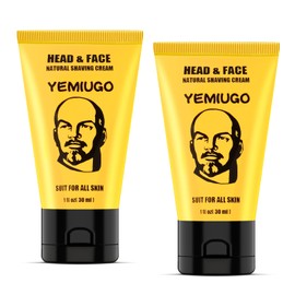 Bee Shaving Cream, Light Smooth Bee Shaving Cream Healing, Suitable for Shaving Moisturizing Skin Smooth and Quick Repair Face and Head Razor Burn Treatment and Baldness Moisturizer -1 Fl Oz, 1 bottle