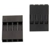 Raogoodcx 200pcs 2.54mm 1x4p Dupont Connector Housing Female for Dupont