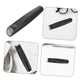 Healeved Pluma térmica para aliviar el tinnitus Pluma para el cuidado del tinnitus Pluma de relajación del oído Bolígrafo para el cuidado de la presión del oído el plastico Black