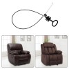 HNBun 4Pcs Recliner Pull Cable Replacement, Universal D-Ring Sofa Recliner