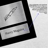 HWC Trading Harry Maguire - Printed Autograph for Fans and