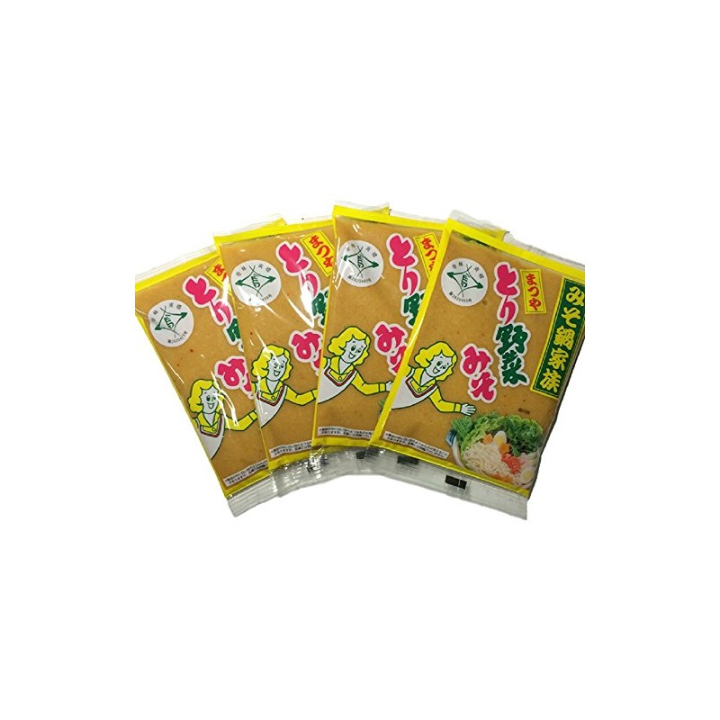 Matsuya Tori Vegetable Miso, 7.1 oz (200 g) x 4