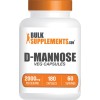 BulkSupplements D Mannose 2000Mg Capsules 180 Count Herbal Supplement For