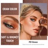 Oulac Bronze Cream Eyeshadow also for Highlighter Large Capacity Highly