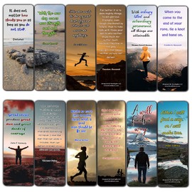 Inspirational Quotes Bookmarks Cards Series 2 (60 Pack) - Perfect Gift Away for Friends and Loved Ones - Christian Stocking Stuffers Birthday Assorted Bulk Pack