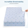 Yukkidds Next to Me Crib Sheets Fitted 83x50cm Baby Bedside