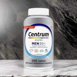 Centrum Silver Multivitamin For Men 50 Plus 200 Count Multimineral Supplement